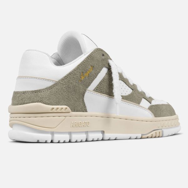 Axel Arigato Area Lo Fluffy Sneaker Wit/Groen