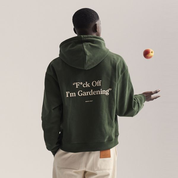 Bram’s Fruit Gardening Hoodie Donker Groen