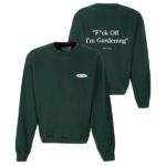 Bram's Fruit Gardening Sweater Donker Groen