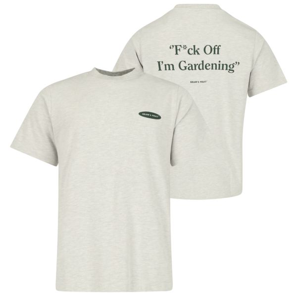 Bram's Fruit Gardening T-shirt Grijs