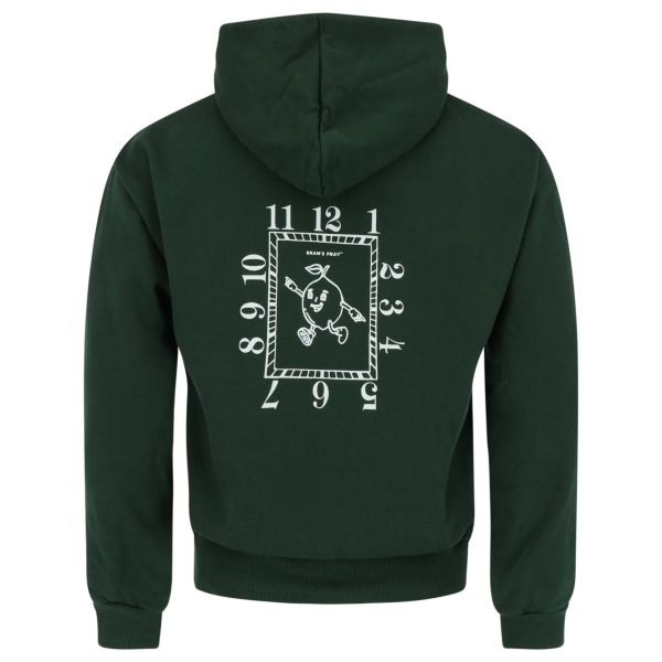 Bram’s Fruit Tank Dial Hoodie Donker Groen