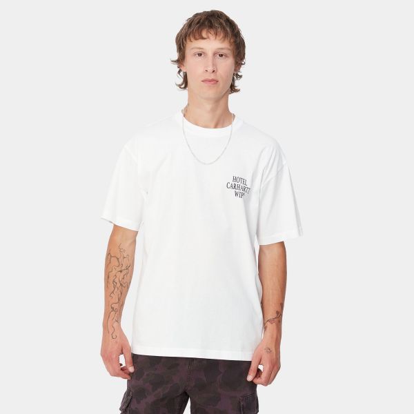 Carhartt Hotel Keys T-shirt Wit