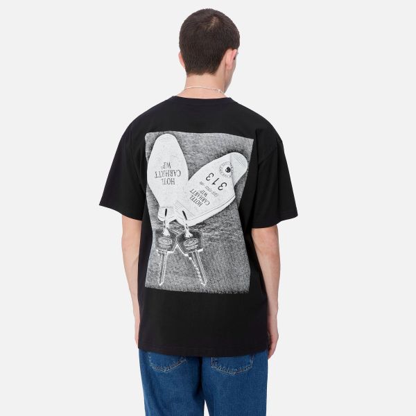 Carhartt Hotel Keys T-shirt Zwart