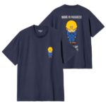 Carhartt Sumimasen T-shirt Donker Blauw