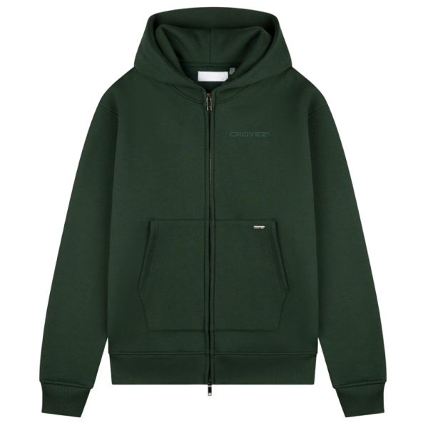 Croyez Basic Vest Donker Groen