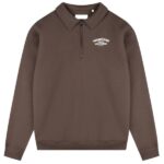 Croyez Fraternité Ultime Half Zip Sweater Bruin