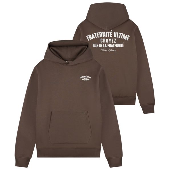 Croyez Fraternité Ultime Hoodie Bruin