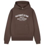 Croyez Heavyweight Fraternité Hoodie Bruin