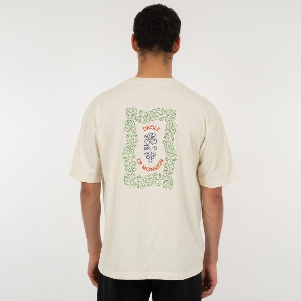 Drôle De Monsieur Drôle Grappe T-shirt Off White