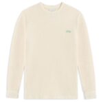 Drôle De Monsieur Drôle Waffle Longsleeve T-shirt Off White