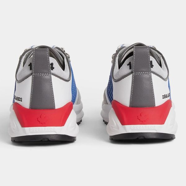 Dsquared2 Dash Sneaker Wit/Blauw