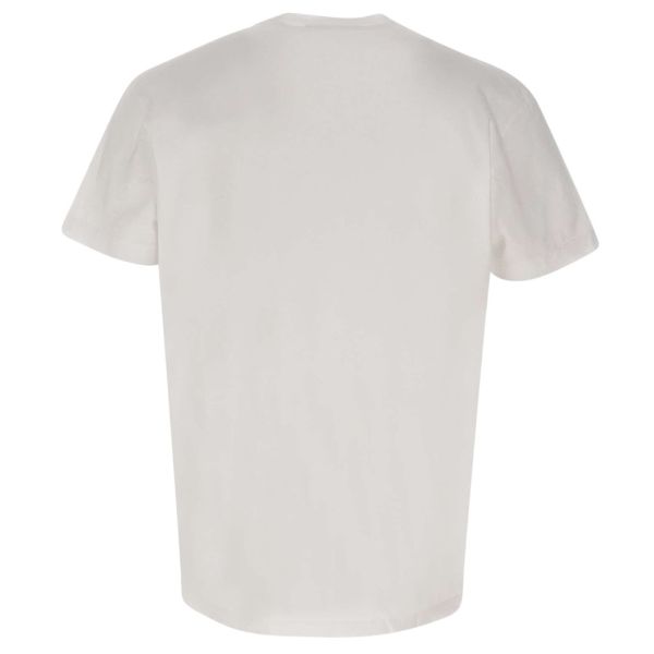 Dsquared2 Leaf Patch T-shirt Wit