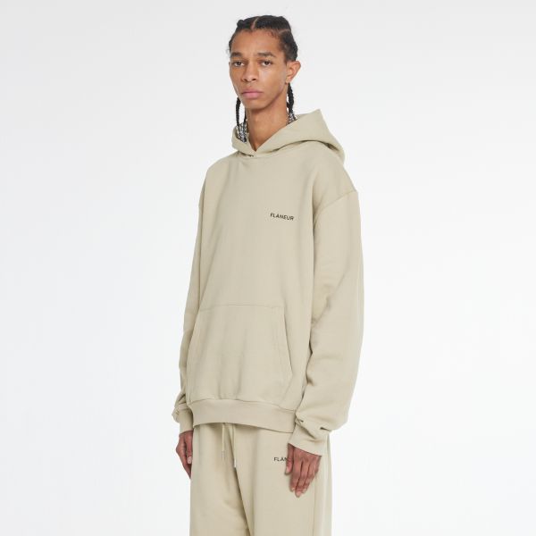 Flâneur Essential Hoodie Beige