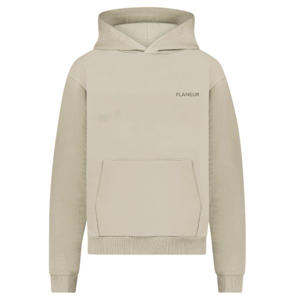 Flâneur Essential Hoodie Beige