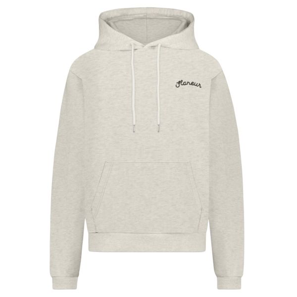Flâneur Signature Hoodie Grijs