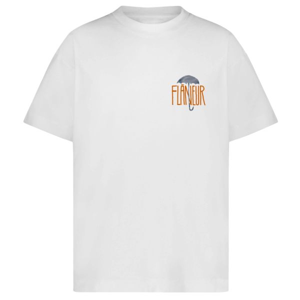 Flâneur Upside Down T-shirt Wit