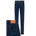 Jacob Cohën Nick Slim Jeans Donker Blauw