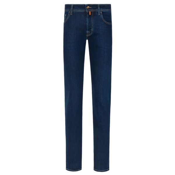 Jacob Cohën Nick Slim Jeans Donker Blauw