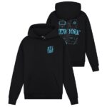 Malelions New York Hoodie Zwart