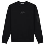 Malelions Nylon Pocket Sweater Zwart