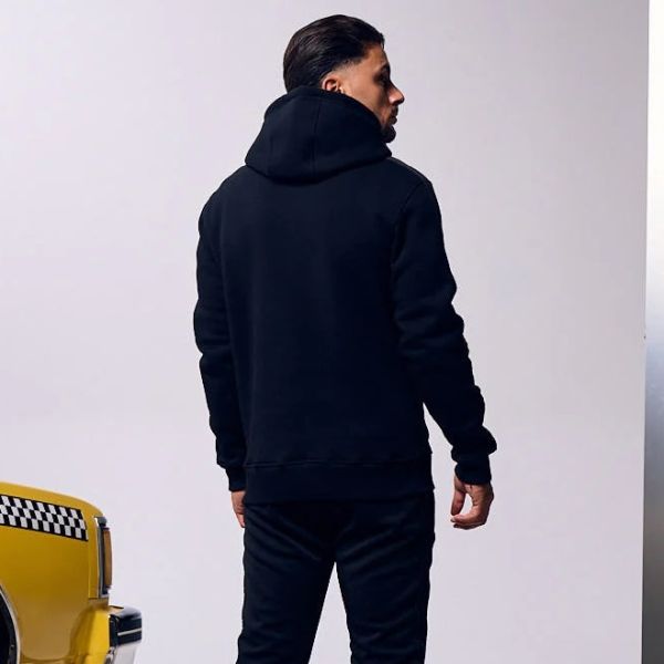 Malelions Venetian Hoodie Zwart