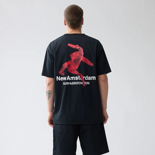 New Amsterdam Surf Association After Surf T-shirt Zwart