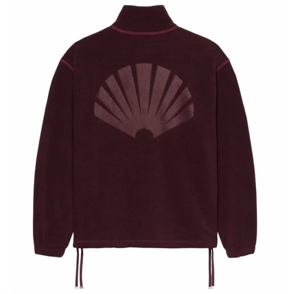 New Amsterdam Surf Association Fleece Half Zip Sweater Bruin