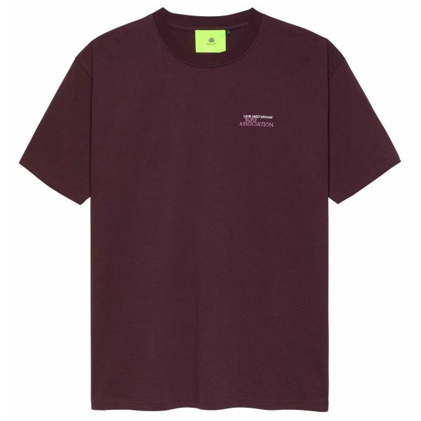 New Amsterdam Surf Association Wire T-shirt Bordeaux