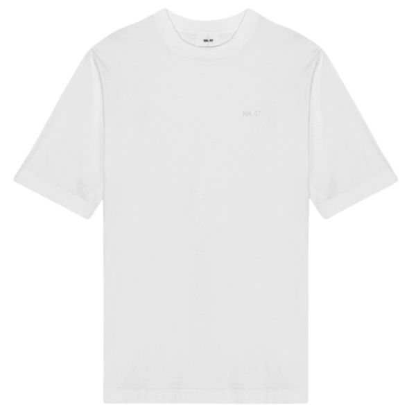NN.07 Nat Logo T-shirt Wit