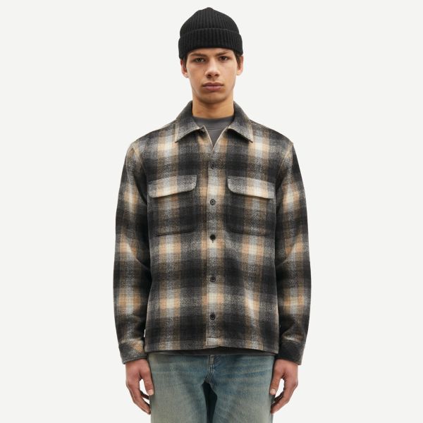 Samsøe Samsøe Sacastor Overshirt Bruin/Beige