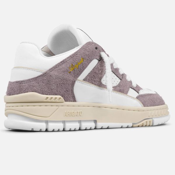 Axel Arigato Area Lo Fluffy Sneaker Wit/Paars