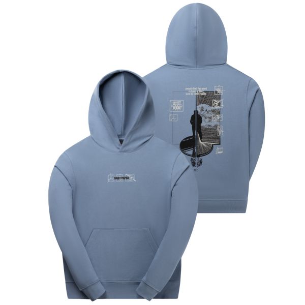 Daily Paper Mirror Hoodie Blauw
