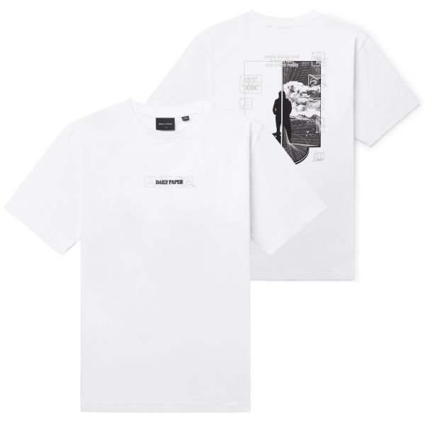 Daily Paper Mirror T-shirt Wit