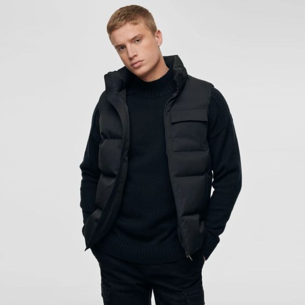 Genti Bullet Bodywarmer Zwart