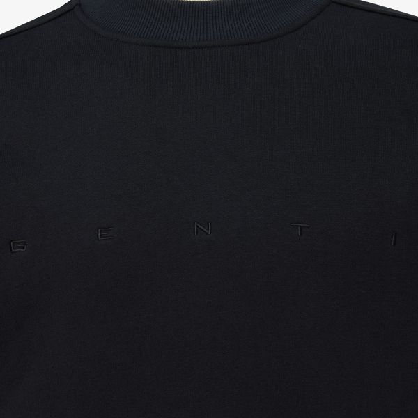 Genti Logo Sweater Zwart