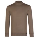 Genti Turtle Sweater Bruin