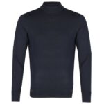 Genti Turtle Sweater Navy