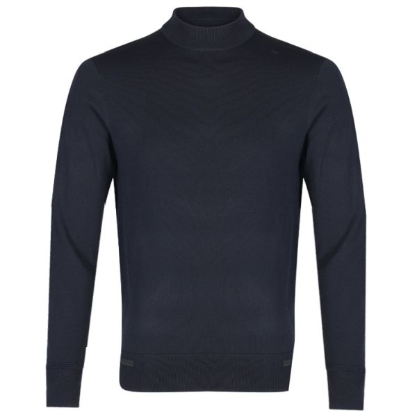 Genti Turtle Sweater Navy