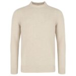 Gran Sasso Mock Sweater Beige