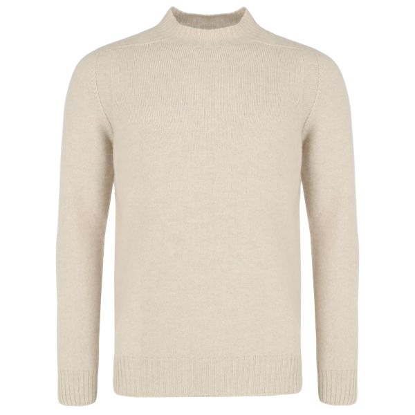 Gran Sasso Mock Sweater Beige