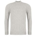 Gran Sasso Mock Sweater Grijs