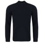Gran Sasso Mock Sweater Navy