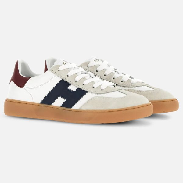 Hogan Cool Sneaker Wit/Rood/Zwart