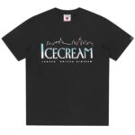 Icecream Cityscape T-shirt Zwart