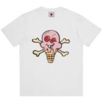 Icecream Cones & Bones T-shirt Wit