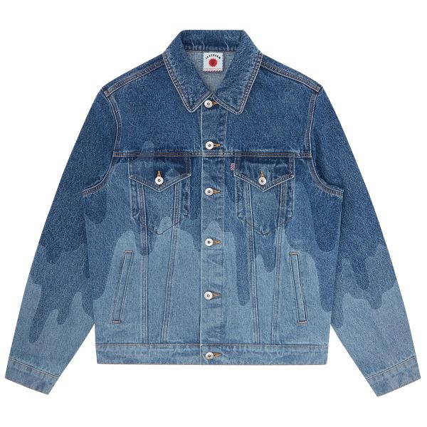 Icecream Lazer Drip Spijkerjas Blauw