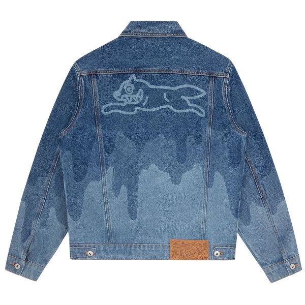 Icecream Lazer Drip Spijkerjas Blauw