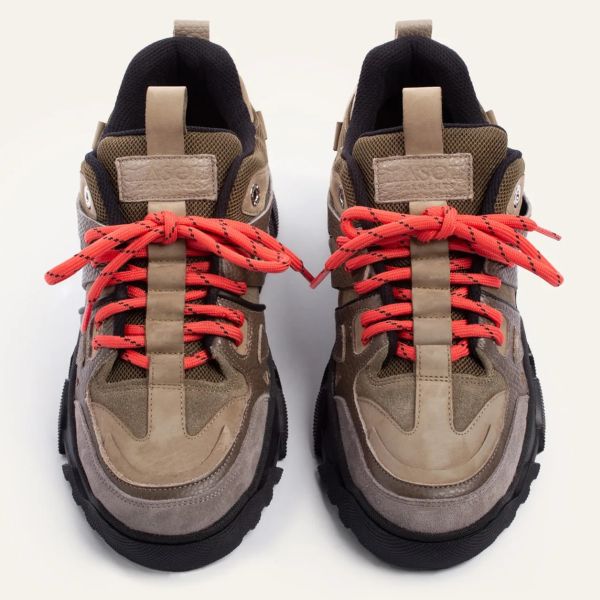 Mason Garments Genova 26B Sneaker Donker Groen