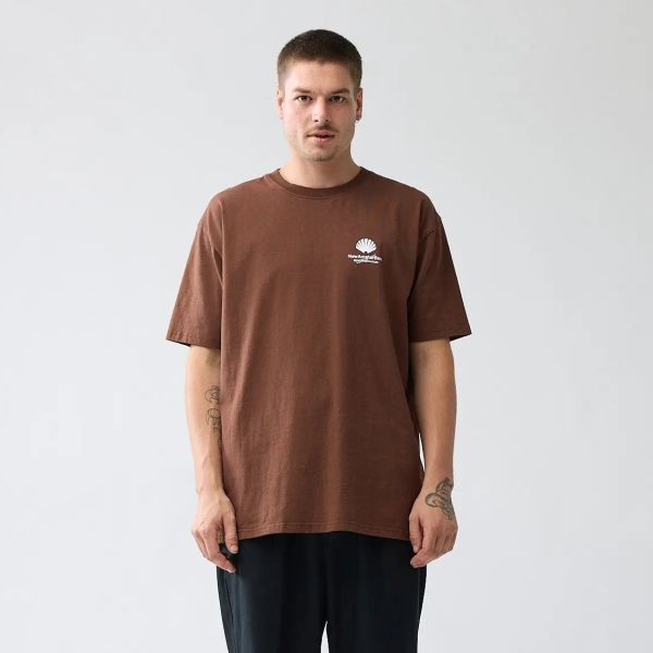 New Amsterdam Surf Association Cloud Nine T-shirt Bruin