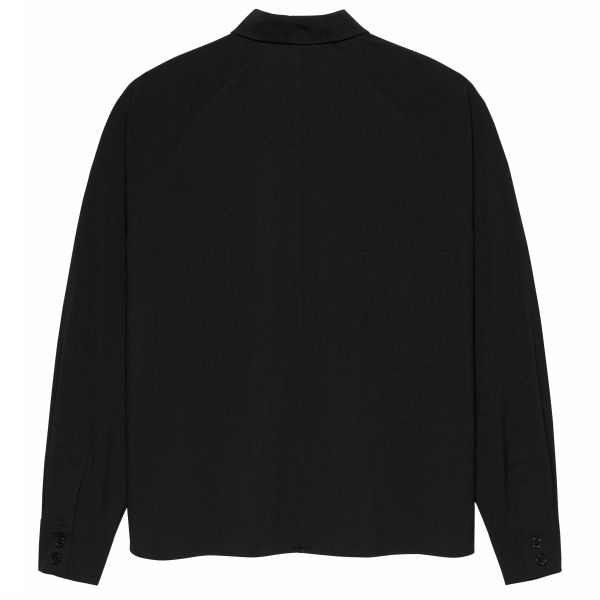 New Amsterdam Surf Association Zip-Up Overhemd Zwart